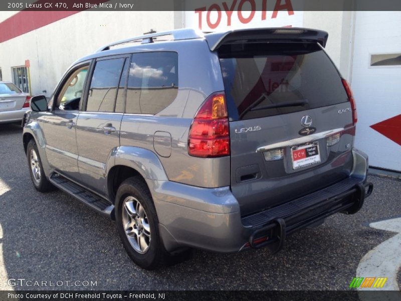 Ash Blue Mica / Ivory 2005 Lexus GX 470