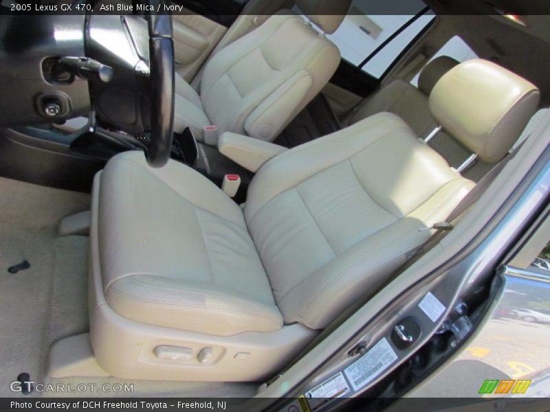 Ash Blue Mica / Ivory 2005 Lexus GX 470