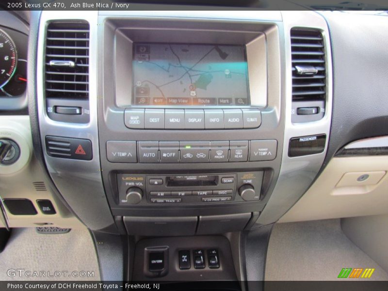 Ash Blue Mica / Ivory 2005 Lexus GX 470