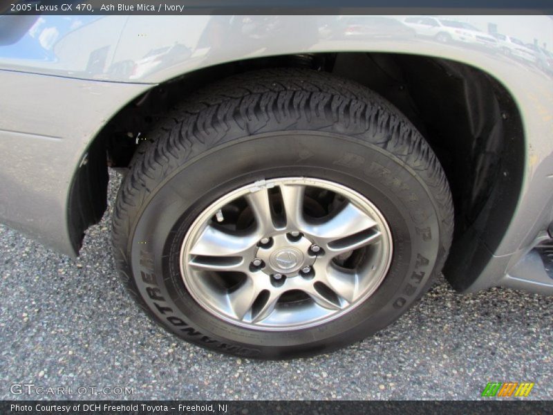 Ash Blue Mica / Ivory 2005 Lexus GX 470