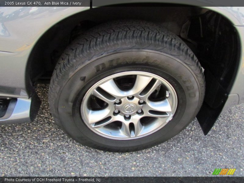 Ash Blue Mica / Ivory 2005 Lexus GX 470
