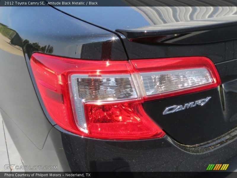 Attitude Black Metallic / Black 2012 Toyota Camry SE