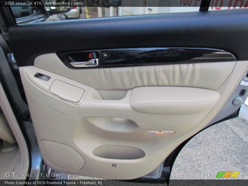 Ash Blue Mica / Ivory 2005 Lexus GX 470
