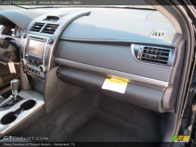Attitude Black Metallic / Black 2012 Toyota Camry SE