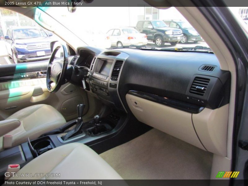 Ash Blue Mica / Ivory 2005 Lexus GX 470