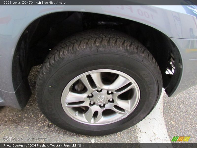 Ash Blue Mica / Ivory 2005 Lexus GX 470