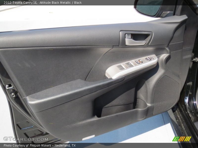 Attitude Black Metallic / Black 2012 Toyota Camry SE