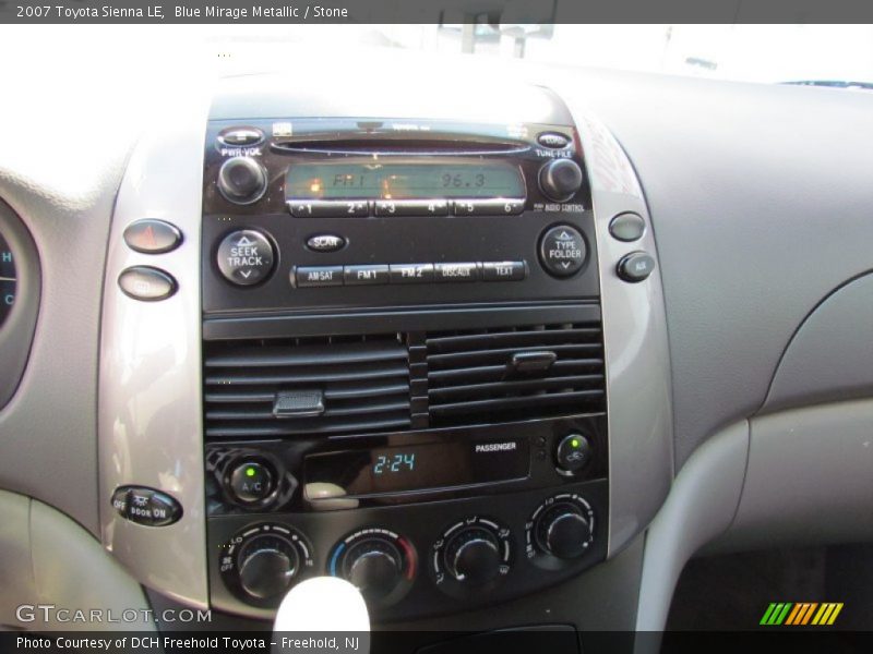 Blue Mirage Metallic / Stone 2007 Toyota Sienna LE
