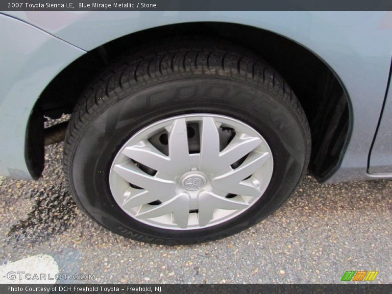 Blue Mirage Metallic / Stone 2007 Toyota Sienna LE