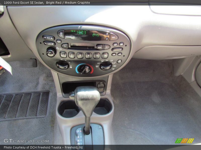 Bright Red / Medium Graphite 1999 Ford Escort SE Sedan