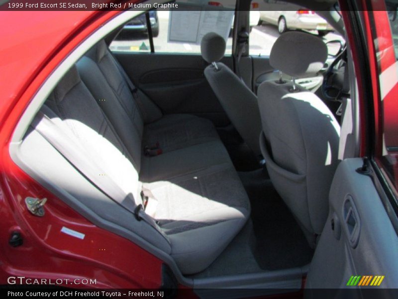 Bright Red / Medium Graphite 1999 Ford Escort SE Sedan