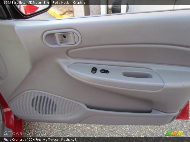 Bright Red / Medium Graphite 1999 Ford Escort SE Sedan