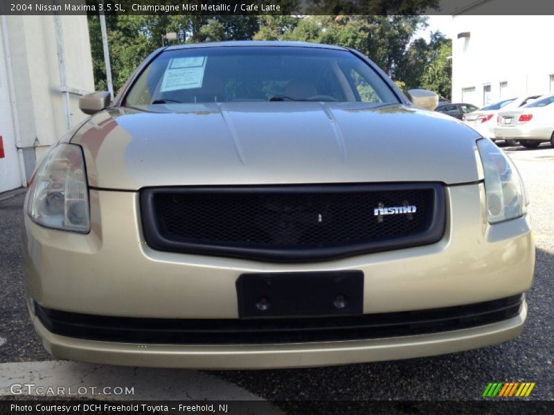 Champagne Mist Metallic / Cafe Latte 2004 Nissan Maxima 3.5 SL