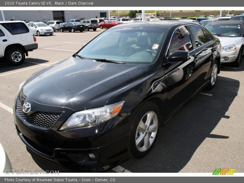 Black / Dark Charcoal 2010 Toyota Camry SE V6