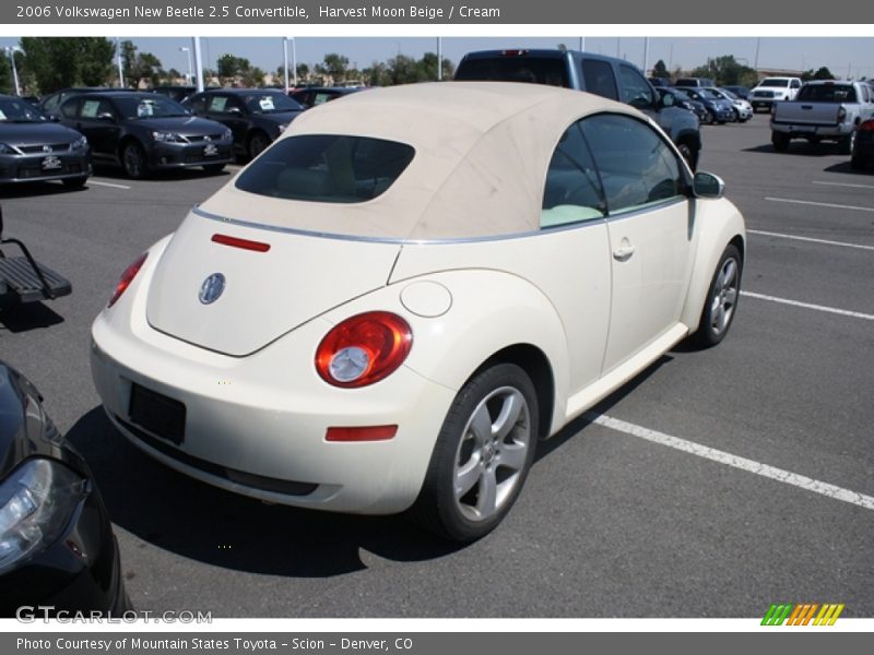 Harvest Moon Beige / Cream 2006 Volkswagen New Beetle 2.5 Convertible