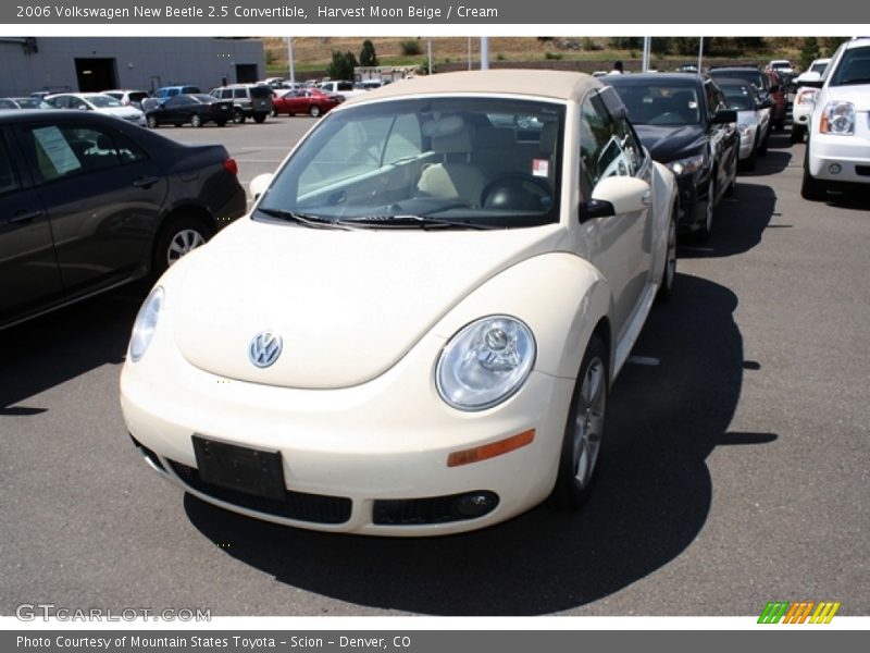 Harvest Moon Beige / Cream 2006 Volkswagen New Beetle 2.5 Convertible