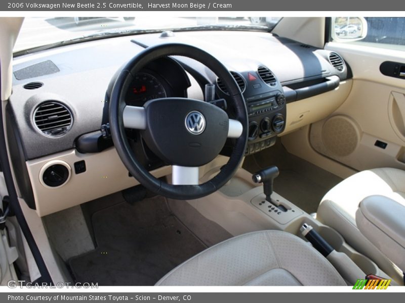  2006 New Beetle 2.5 Convertible Cream Interior