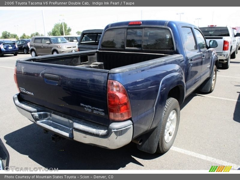 Indigo Ink Pearl / Taupe 2006 Toyota Tacoma V6 PreRunner Double Cab