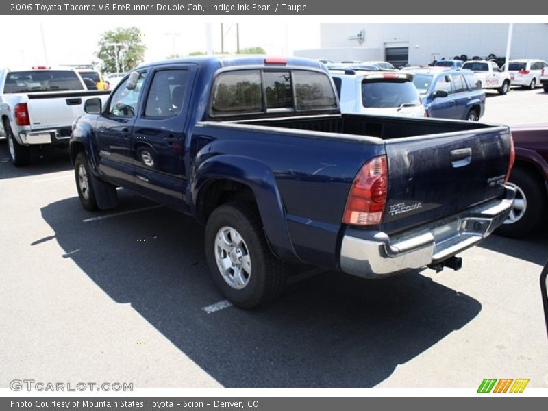 Indigo Ink Pearl / Taupe 2006 Toyota Tacoma V6 PreRunner Double Cab