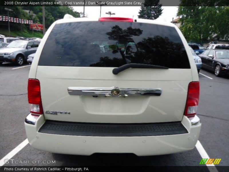 Cool Vanilla / Dark Slate Gray/Light Slate Gray 2008 Chrysler Aspen Limited 4WD