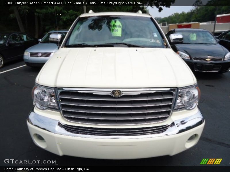 Cool Vanilla / Dark Slate Gray/Light Slate Gray 2008 Chrysler Aspen Limited 4WD