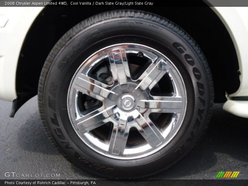 Cool Vanilla / Dark Slate Gray/Light Slate Gray 2008 Chrysler Aspen Limited 4WD