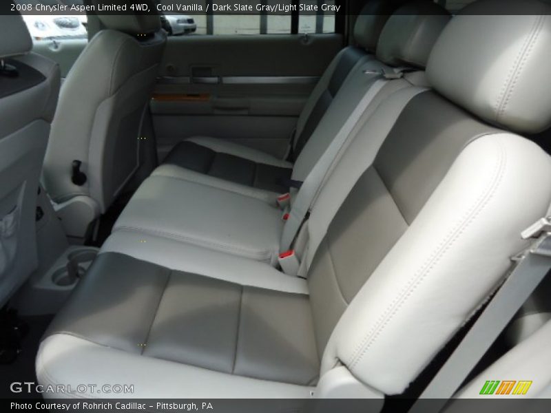 Cool Vanilla / Dark Slate Gray/Light Slate Gray 2008 Chrysler Aspen Limited 4WD