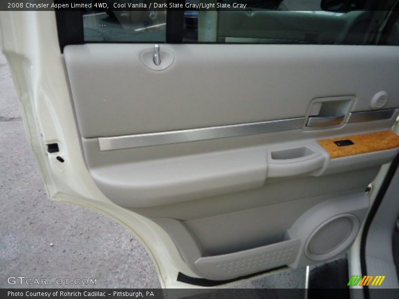 Cool Vanilla / Dark Slate Gray/Light Slate Gray 2008 Chrysler Aspen Limited 4WD