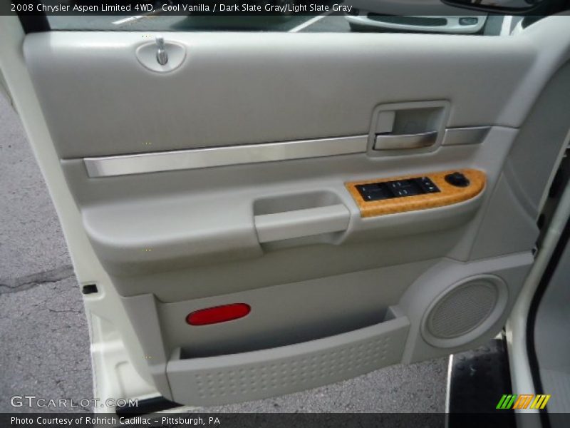 Cool Vanilla / Dark Slate Gray/Light Slate Gray 2008 Chrysler Aspen Limited 4WD