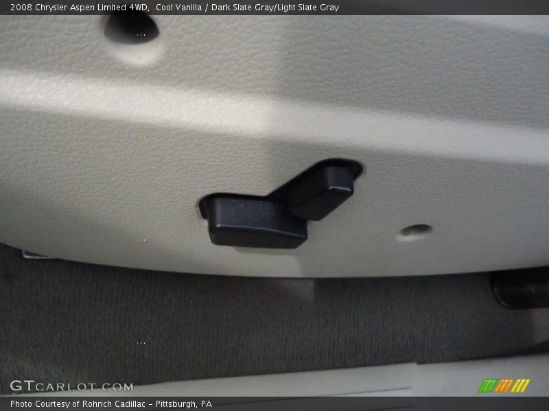 Cool Vanilla / Dark Slate Gray/Light Slate Gray 2008 Chrysler Aspen Limited 4WD