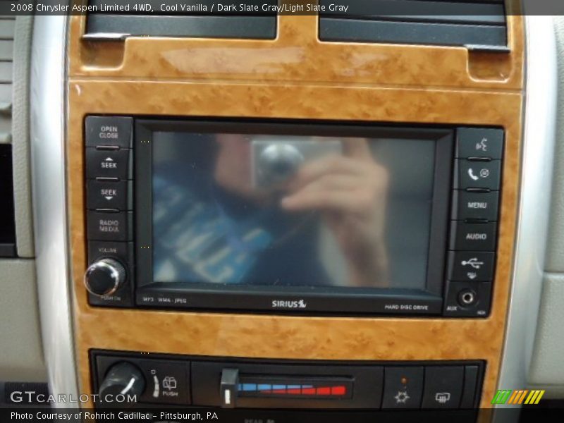 Cool Vanilla / Dark Slate Gray/Light Slate Gray 2008 Chrysler Aspen Limited 4WD