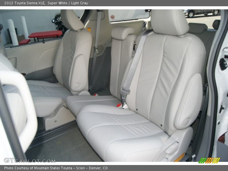  2013 Sienna XLE Light Gray Interior