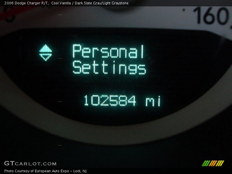 Cool Vanilla / Dark Slate Gray/Light Graystone 2006 Dodge Charger R/T