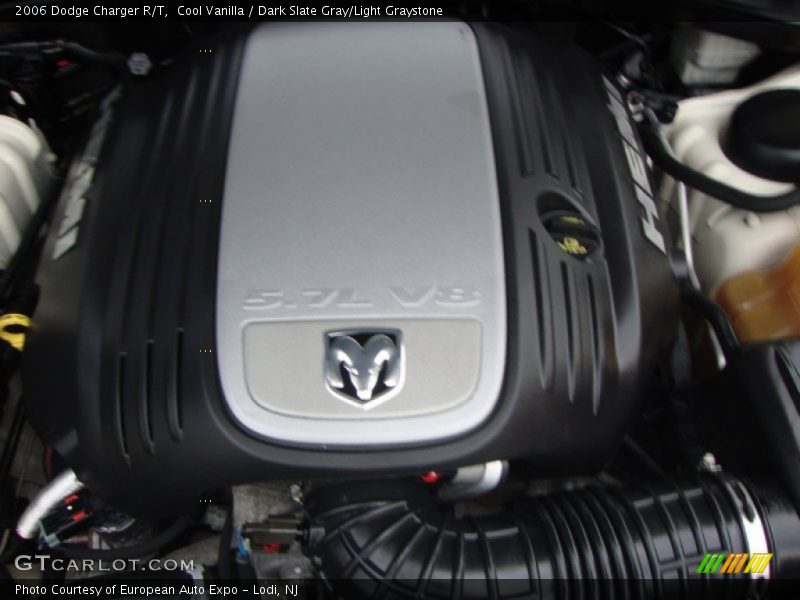 Cool Vanilla / Dark Slate Gray/Light Graystone 2006 Dodge Charger R/T