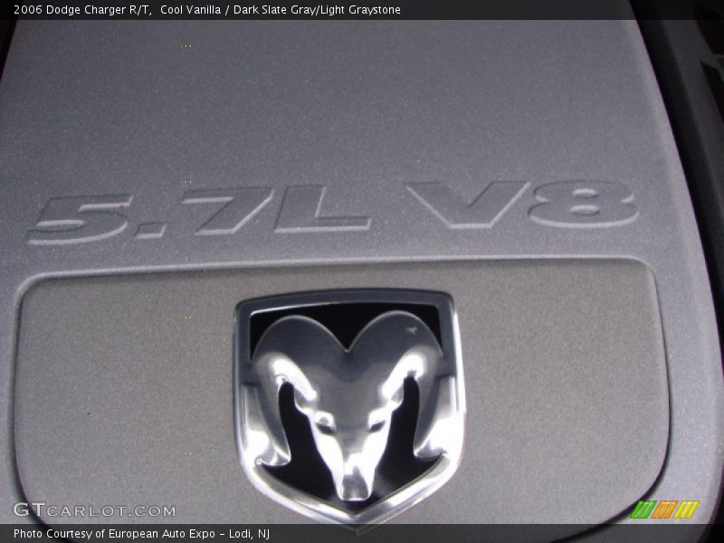 Cool Vanilla / Dark Slate Gray/Light Graystone 2006 Dodge Charger R/T