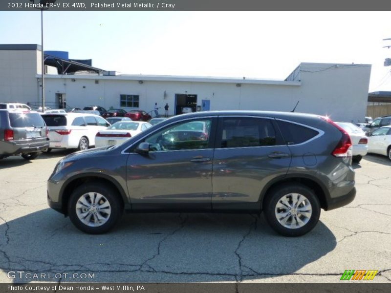 Polished Metal Metallic / Gray 2012 Honda CR-V EX 4WD