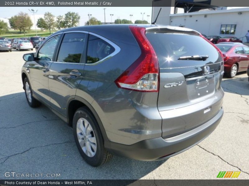 Polished Metal Metallic / Gray 2012 Honda CR-V EX 4WD