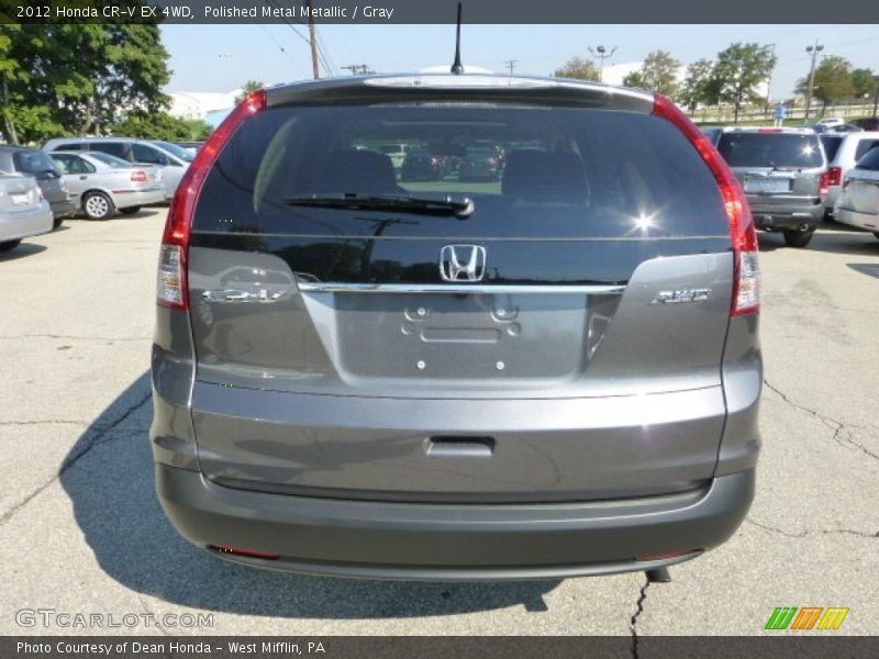 Polished Metal Metallic / Gray 2012 Honda CR-V EX 4WD