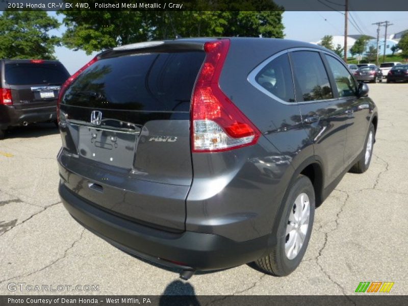 Polished Metal Metallic / Gray 2012 Honda CR-V EX 4WD