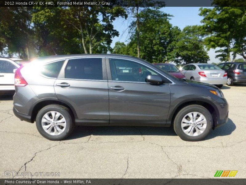 Polished Metal Metallic / Gray 2012 Honda CR-V EX 4WD