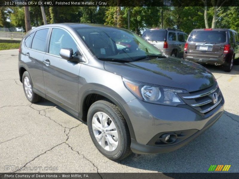 Polished Metal Metallic / Gray 2012 Honda CR-V EX 4WD