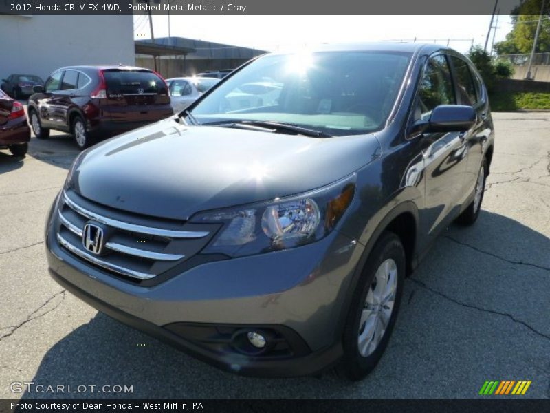 Polished Metal Metallic / Gray 2012 Honda CR-V EX 4WD