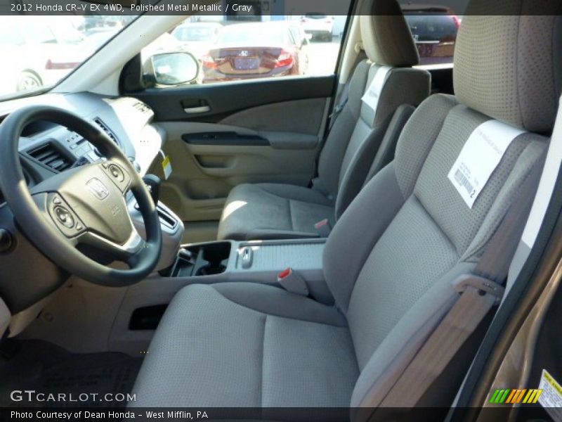 Polished Metal Metallic / Gray 2012 Honda CR-V EX 4WD