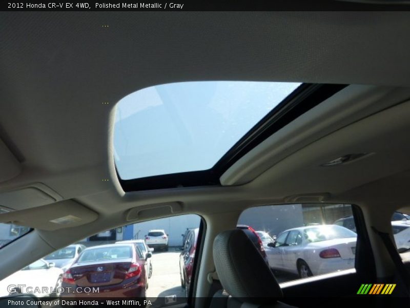 Polished Metal Metallic / Gray 2012 Honda CR-V EX 4WD