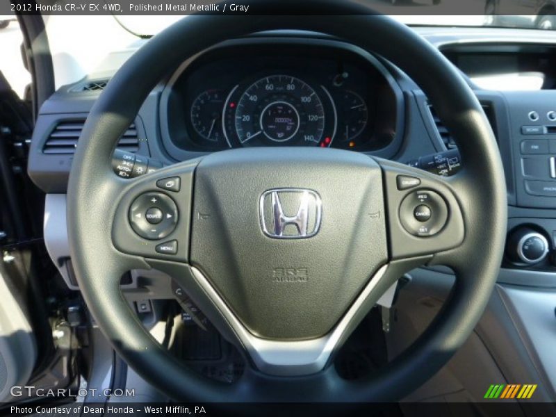 Polished Metal Metallic / Gray 2012 Honda CR-V EX 4WD