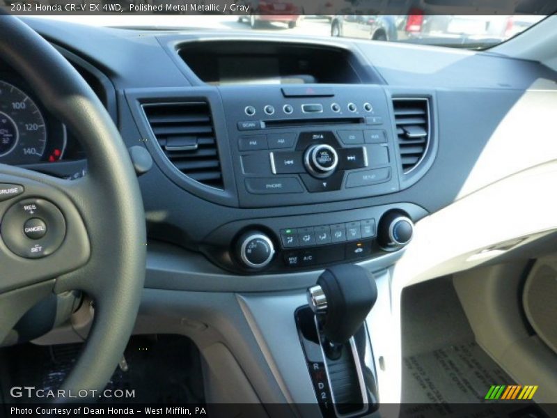 Polished Metal Metallic / Gray 2012 Honda CR-V EX 4WD