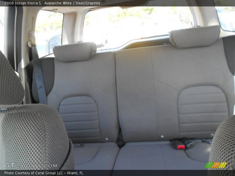 Avalanche White / Steel/Graphite 2008 Nissan Xterra S