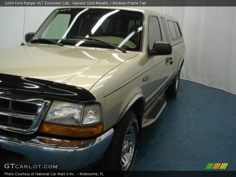 Harvest Gold Metallic / Medium Prairie Tan 1999 Ford Ranger XLT Extended Cab