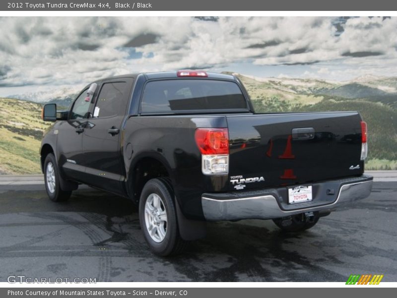 Black / Black 2012 Toyota Tundra CrewMax 4x4