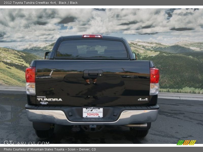 Black / Black 2012 Toyota Tundra CrewMax 4x4
